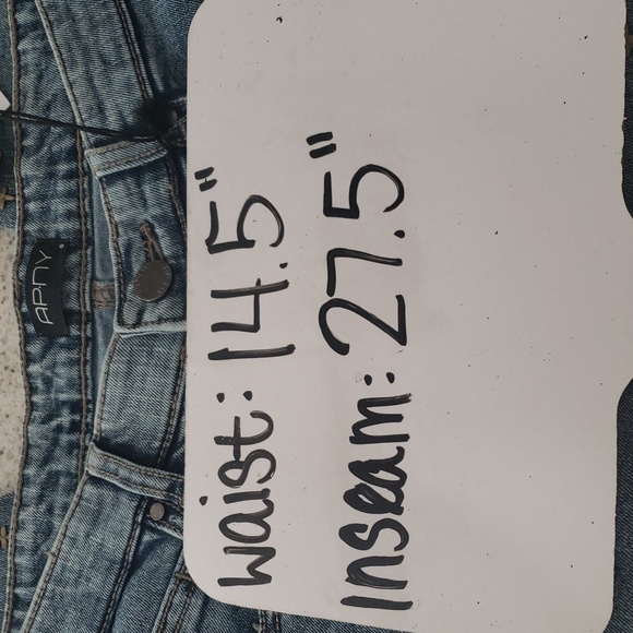 APNY Cross Embroidered‎ Girlfriend Jeans SZ 6 - NWT - Picture 12 of 12
